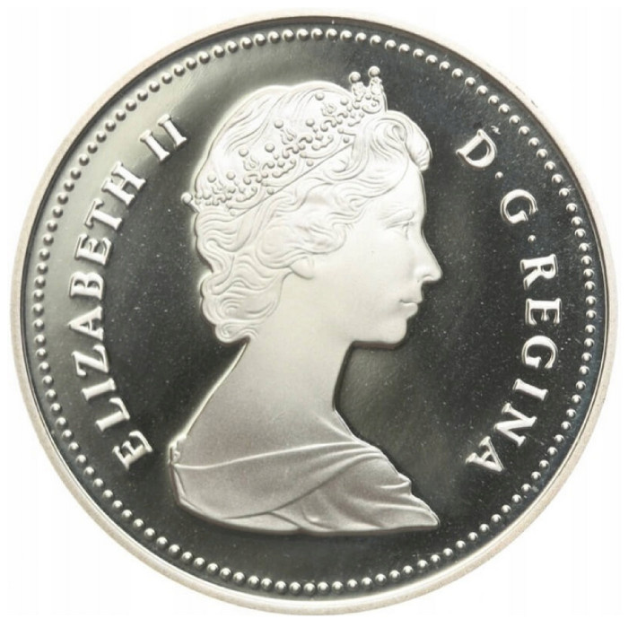 Kanada: Kanadischer Dollar Verschiedene Münzen Silber Ag. 500