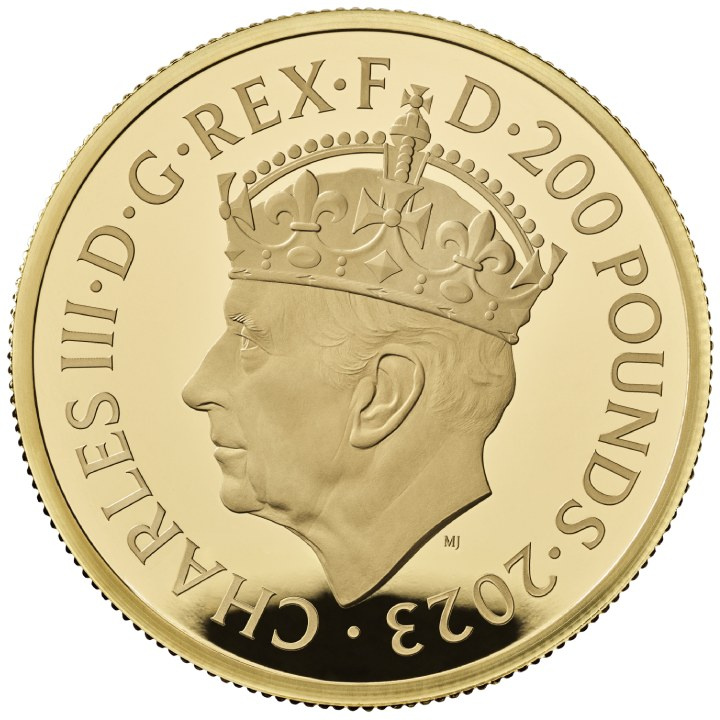 Coronación de Su Majestad el Rey Carlos III 2 uncje Złota 2023 Proof