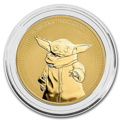 Niue: Star Wars - Grogu "Baby Yoda" 1 oz Gold 2021