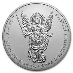 Ukraina: Archanioł Michał 1 uncja Srebra 2019
