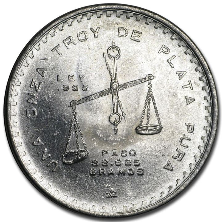 Messico: Onza Balance Scal 1 oncia d'argento 1980