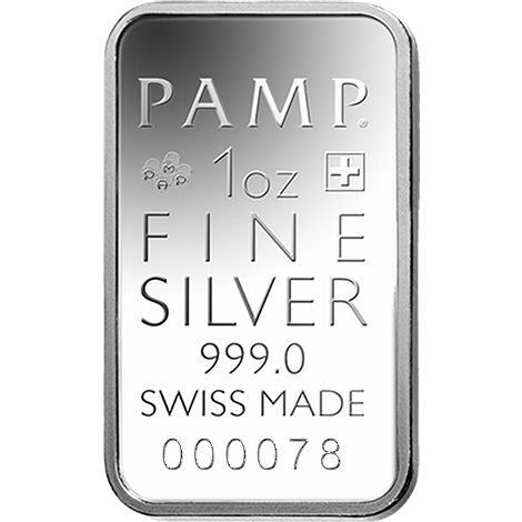 1 oz Silberbarren Pamp True Happiness