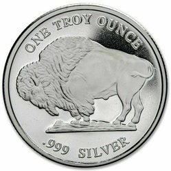 Buffalo 1 oz Silber Round RMC