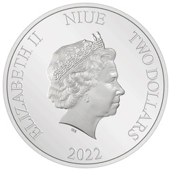 Niue: Star Wars The Bad Batch - Wrecker kolorowany 1 uncja Srebra 2022 Proof