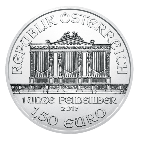 Filarmónica de Viena 1 oz Plata 2017