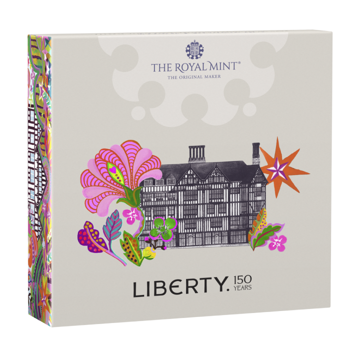150th Anniversary of Liberty Coloured £5 Silver 2025 Proof