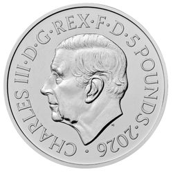 The Great British Treasure Hunt £5 Miedzionikiel 2026