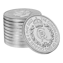 The Coronation of His Majesty King Charles III 1 oz Silber 2023 (Milkspot)