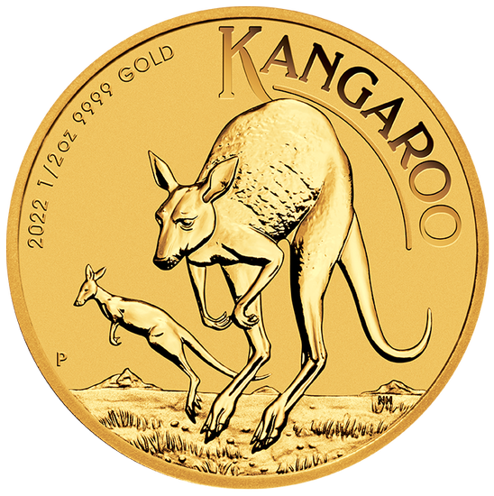 Australisches Känguru 1/2 oz Gold 2022