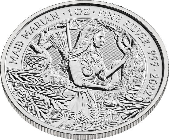 Myths & Legends: Maid Marian 1 uncja Srebra 2022