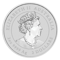 Perth Mint: Lunar III - Rok Królika 2 uncje Srebra 2023