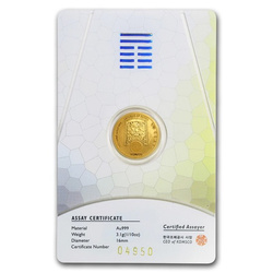 ZI:SIN Gallus 1/10 oz Gold 2017