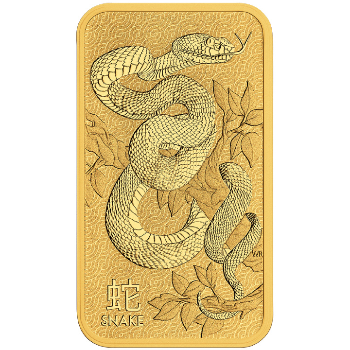 The Perth Mint Lunar 1 oz Gold Jahr der Schlange