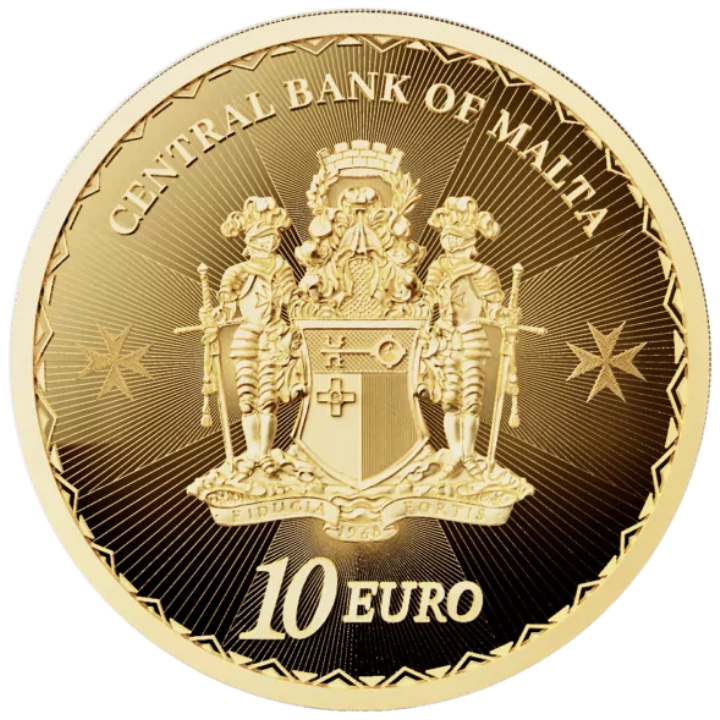 Malta: Maltese Cross 1/10 uncji Złota 2024