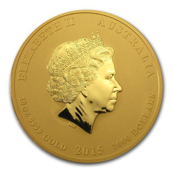 Lunar II: Rok Kozy 10 uncji Złota 2015