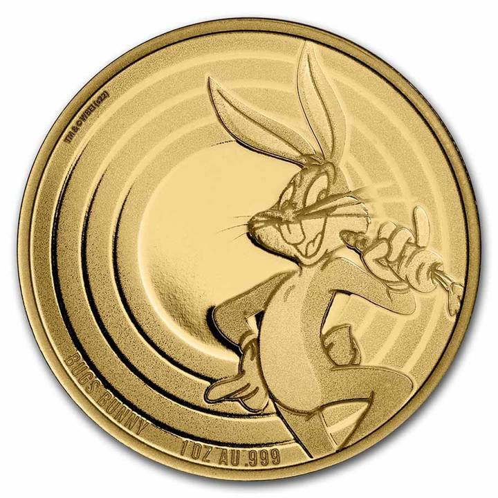 Samoa: Looney Tunes - Bugs Bunny 1 uncja Złota 2022