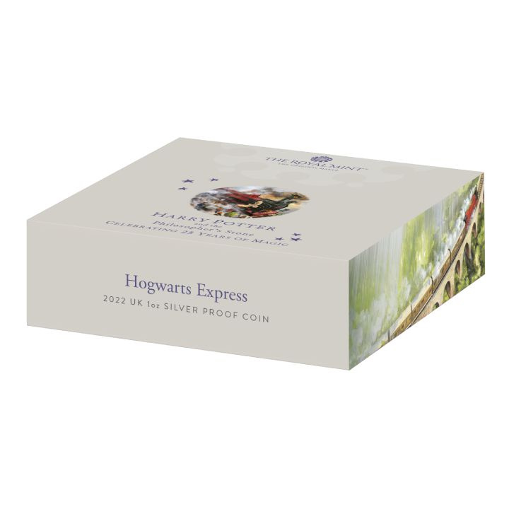 Harry Potter: Hogwarts Express 1 unce stříbra 2022 Proof
