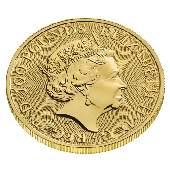 Královské erby 1 unce zlata 2021