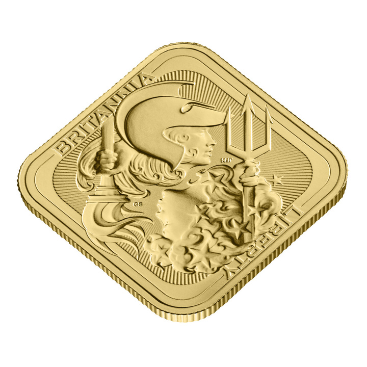Lingot d’or Britannia and Liberty 1 oz