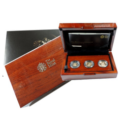 Vereinigtes Königreich 2014 Proof Gold-Sovereign-Set (3 Münzen)