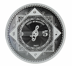 Tokelau: Vivat Humanitas 1 oz Silver 2021 Prooflike