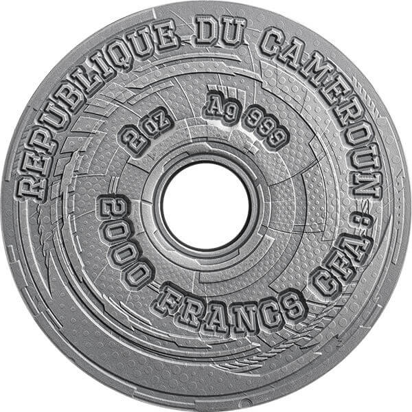 Camerun Big Brother is Watching You 2 oz Argint 2023 High Relief Antique Finish