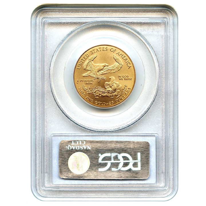 Aquila americana 1/2 oncia d'oro 2004 MS69 PCGS