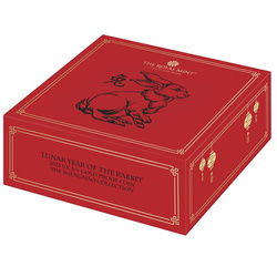 Royal Mint Lunar: Rok Królika 5 uncji Złota 2023 Proof