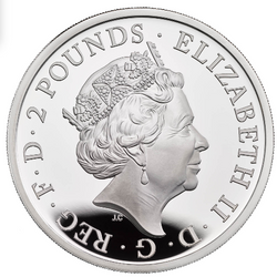 Britannia 1 uncja Srebra 2021 Proof