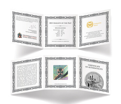 Malta: Caballeros del Pasado 1 oz Plata 2021