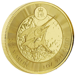 Kajmany: Marlin 1 uncja Złota 2020