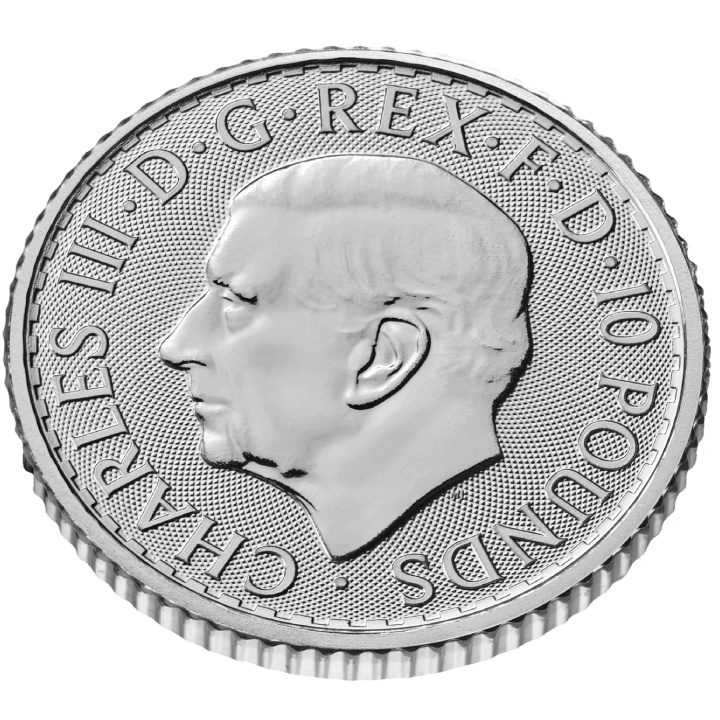 Britannia 1/10 uncia platina 2025