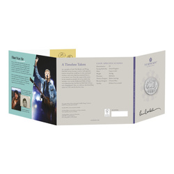 Paul McCartney £5 rame-nichel 2024