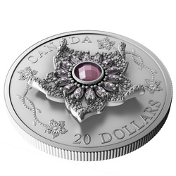 Canada : Williamson Diamond Brooch 20 Argent 2025 Matte Proof