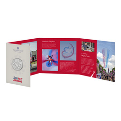 The Red Arrows 50 pence en cuivre-nickel 2025