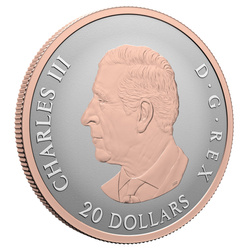 Canada: Celebrate Love $20 gold plated Silver 2026 Proof