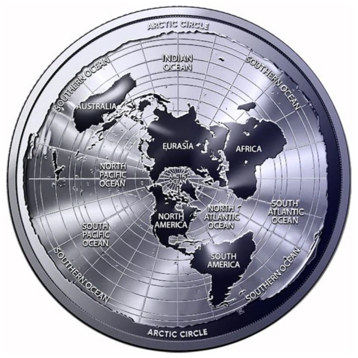 Titanmedaille New World Order 1 Unze Titan 2027