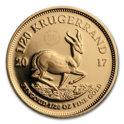 Krugerrand 1/20 oz Gold 2017 (50th anniversary) PROOF