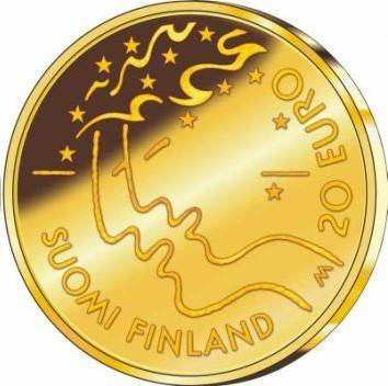 10. IAAF Atlétikai Világbajnokság 20 euró arany 2005 Proof