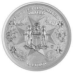 Malta: Golden Eagle 1 uncja Srebra 2025