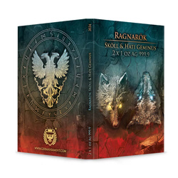 Ragnarok: Sköll & Hati Geminus 2 x 1 oz Plata 2024 Moneda Dorada