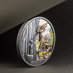 Palau : Daydreamer – Adventure colorée 2 onces d'argent 2023 Ultra High Relief Antiqued Coin