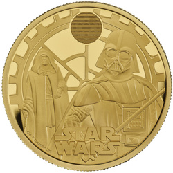 Star Wars: Darth Vader & Emperor Palpatine 1 oz Gold 2023 Proof