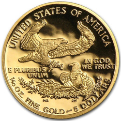 Aigle américain 1/10 once d'or 1994 PROOF