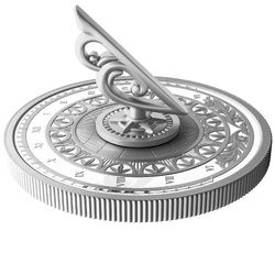 Kanada The Sundial 1 oz Silber 2026 Proof