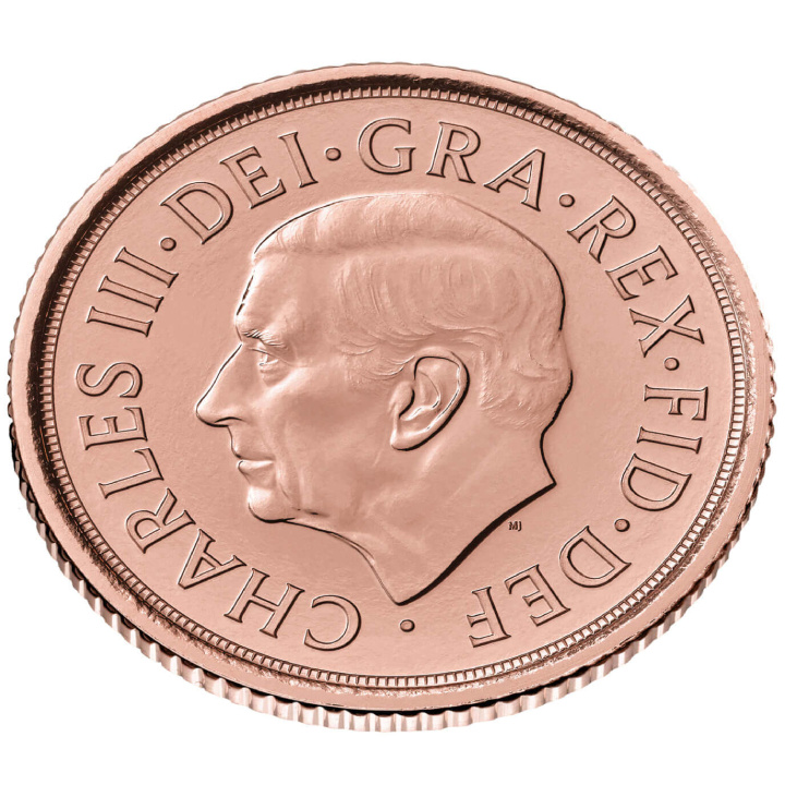 Gran Bretaña 1/2 Soberano - Carlos III 2024