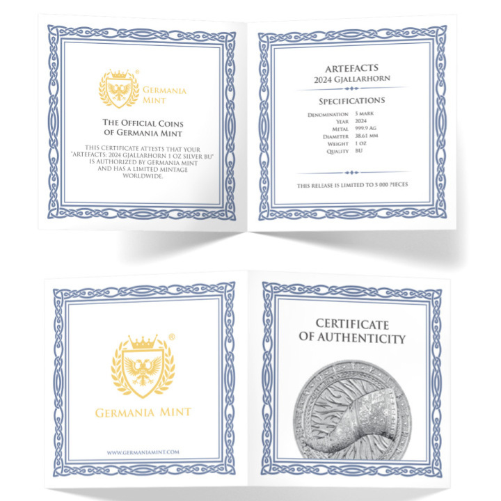 Artefactos: Gjallarhorn 1 oz Plata 2024