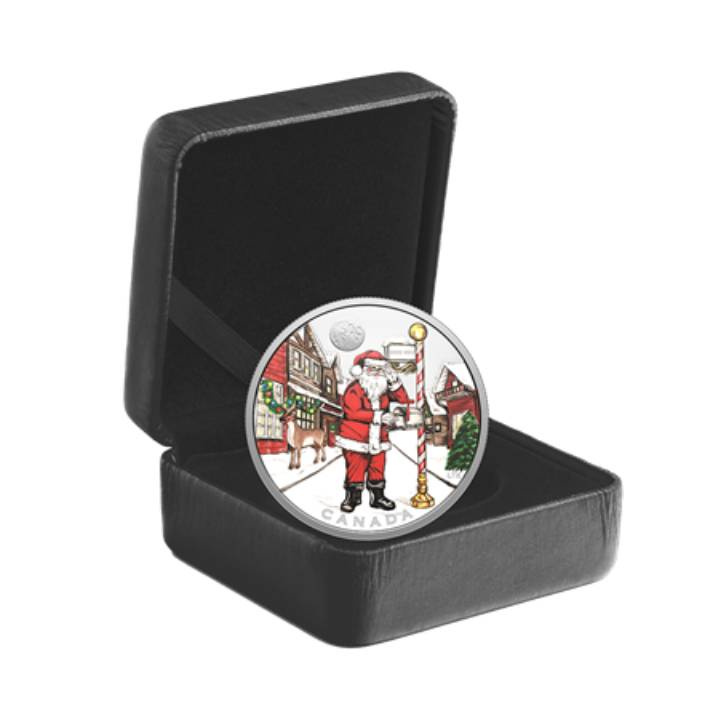 Canada: Dear Santa Coloured 1 oz Silver 2025 Proof