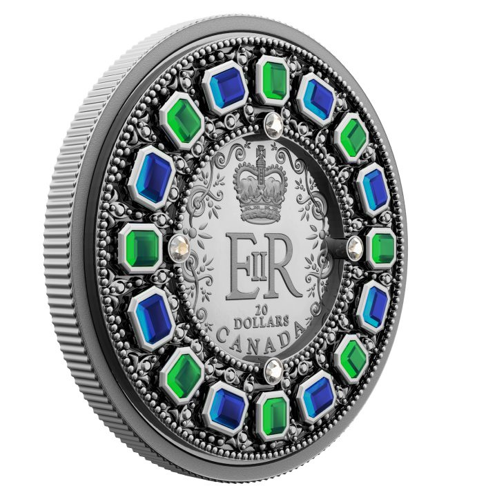 Kanada: The Imperial State Crown 20 dolarů stříbro 2022 Proof