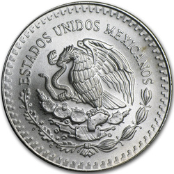Mexican Libertad 1 uncja Srebra 1990